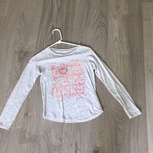 Lucky brand gray longsleeve shirt- medium